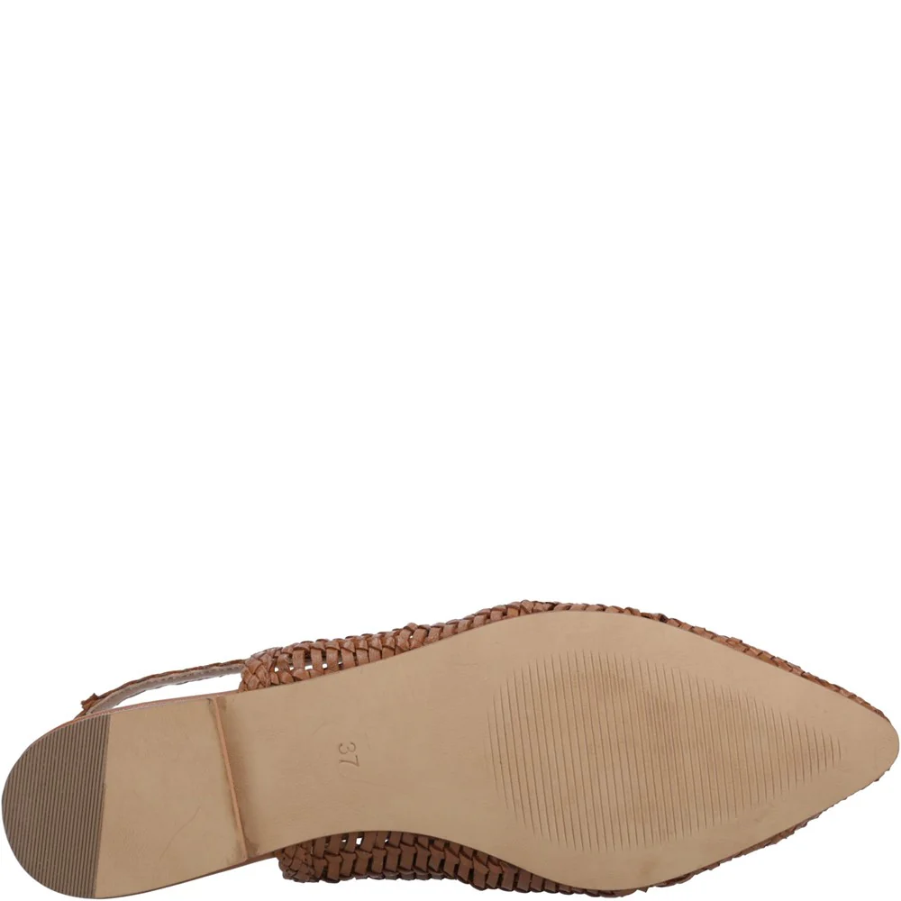 Hush Puppies Dalia Woven Slingback Ballerinas - Image 3