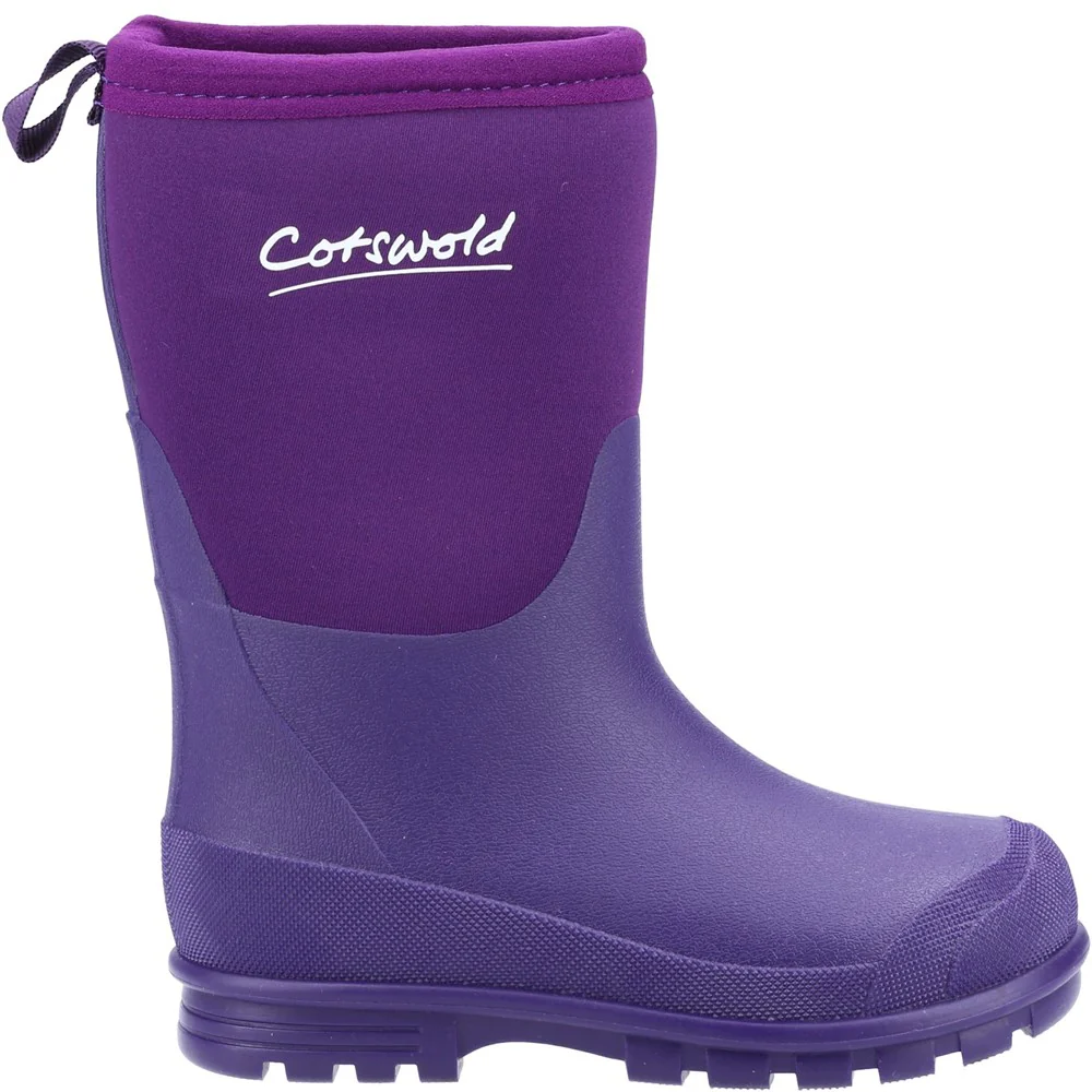 Cotswold Hilly Neoprene Childrens Wellington Boot - Image 4