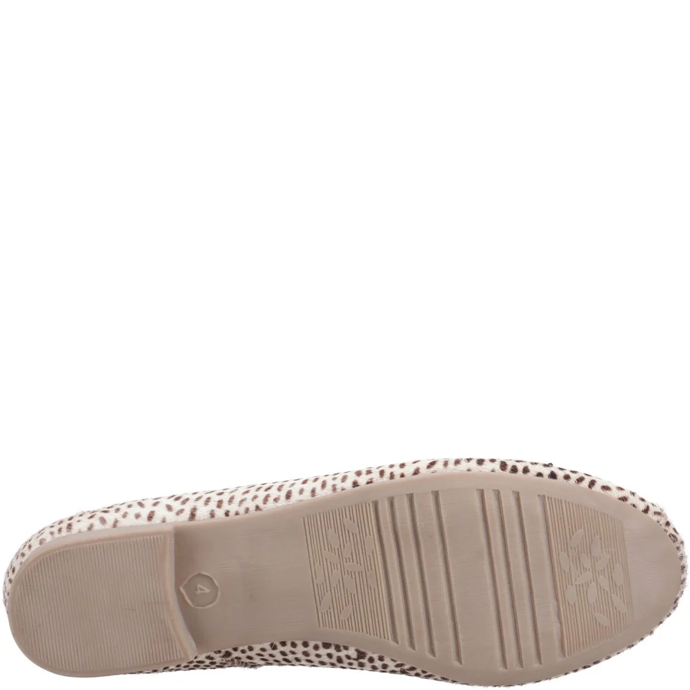 Hush Puppies Naomi Suede Ballet Shoes - Image 3