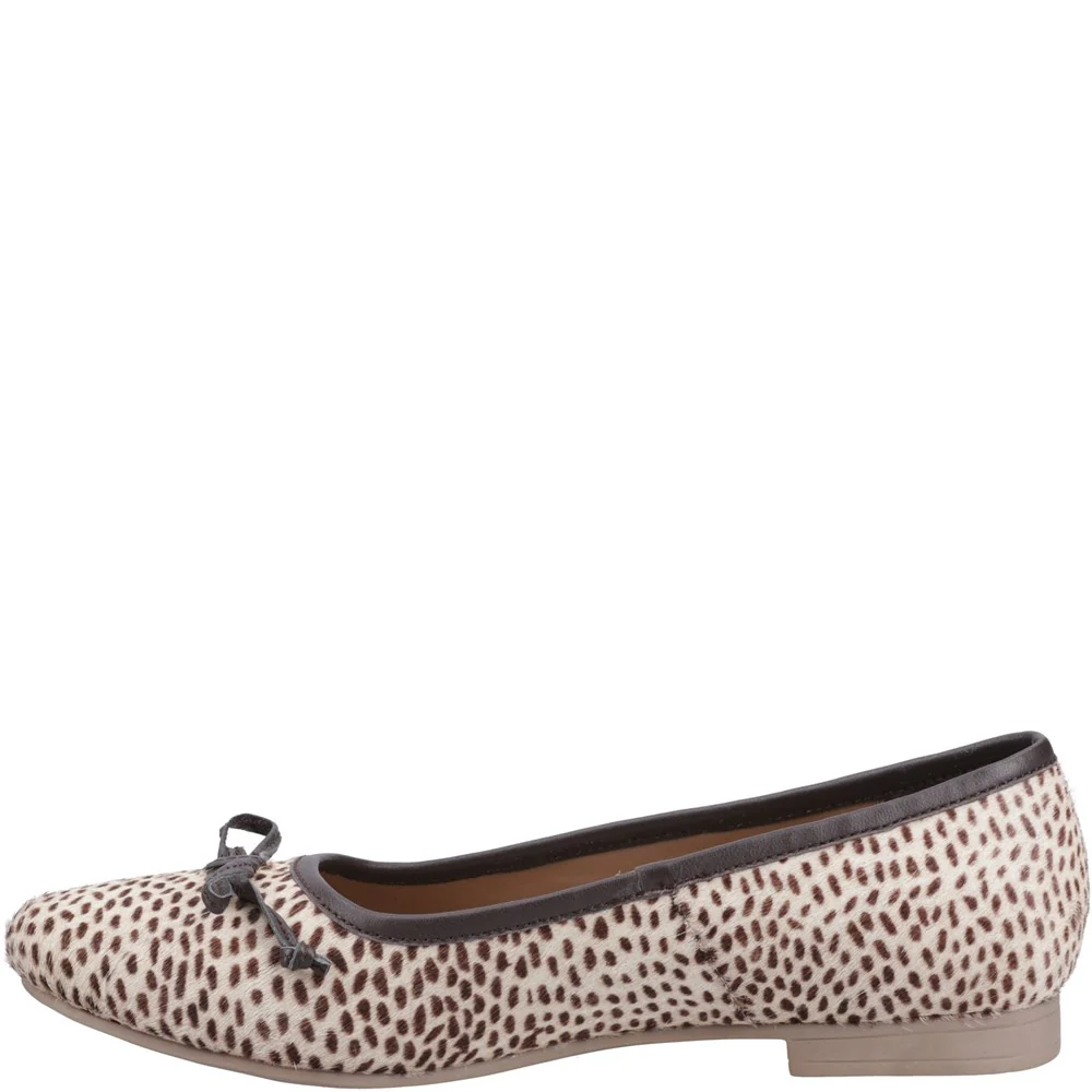 Hush Puppies Naomi Suede Ballet Shoes - Image 4