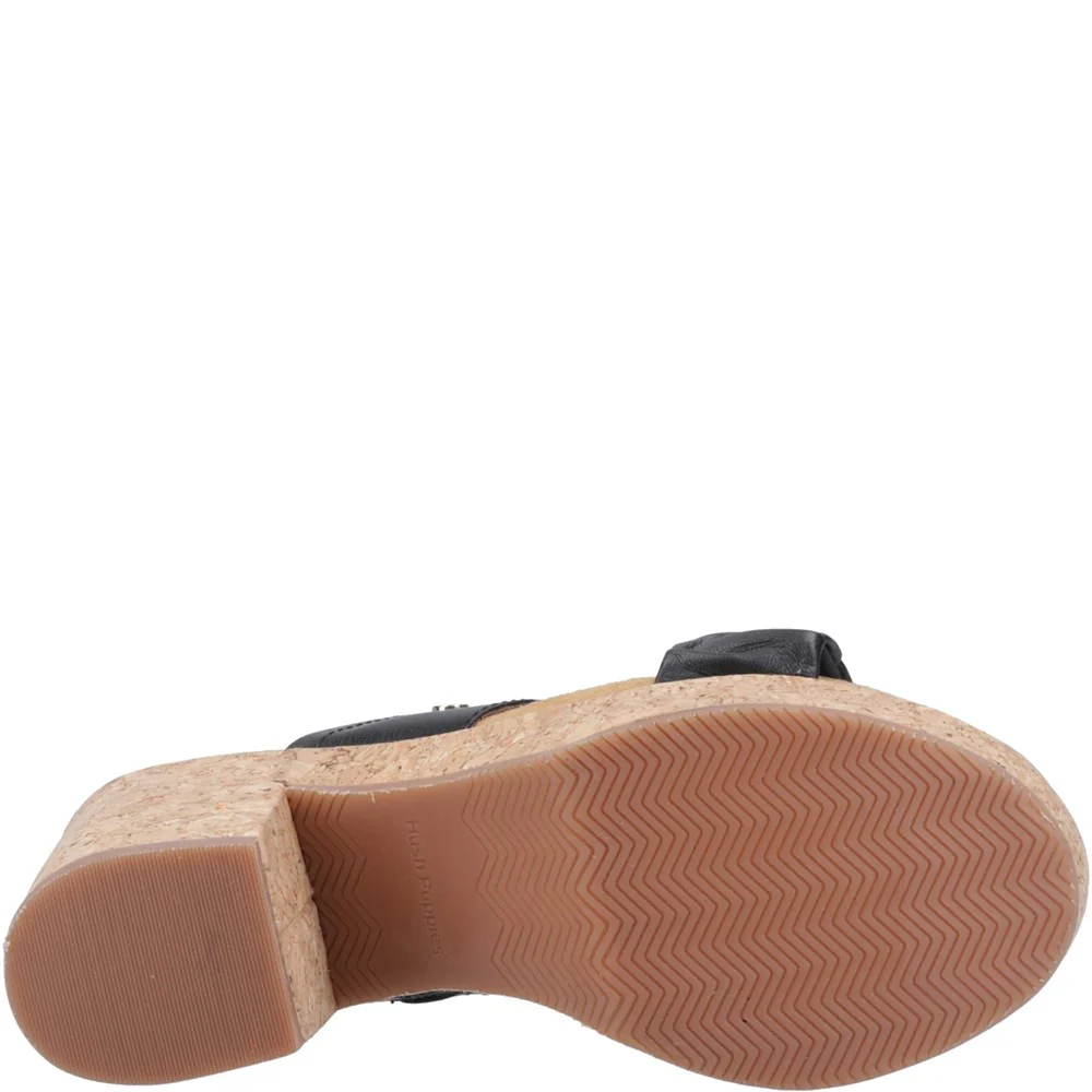 Hush Puppies Poppy Ruched Slide - Image 3