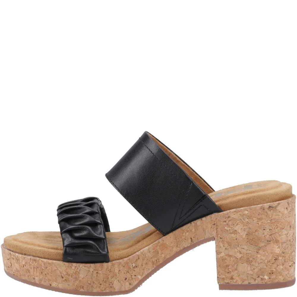 Hush Puppies Poppy Ruched Slide - Image 4
